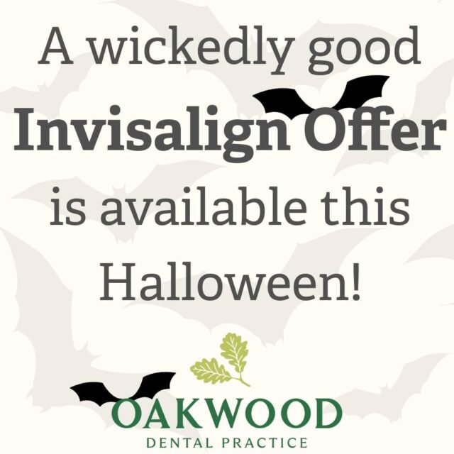 🦷 A scary-good Deal! 🎃
No tricks. Just a confident, boo-tiful smile. 🖤— available 27th–31st October only! 👻
✨ Free consultation and scan, saving you £250
✨ Free Xrays, saving you up to £120
✨ Complimentary whitening, saving you £330
✨Complimentary Hygiene appointment, saving you £78
✨Free set of Vivera retainers, saving you £450
✨Complimentary Electric toothbrush, saving you £35
🌟Plus a 5% discount on full treatment price saving you an additional £197.50🌟
Hurry — this offer vanishes on the 31st October!
#halloweenoffer #halloweenoffers🎃 #invisalignuk #invisalignoffer