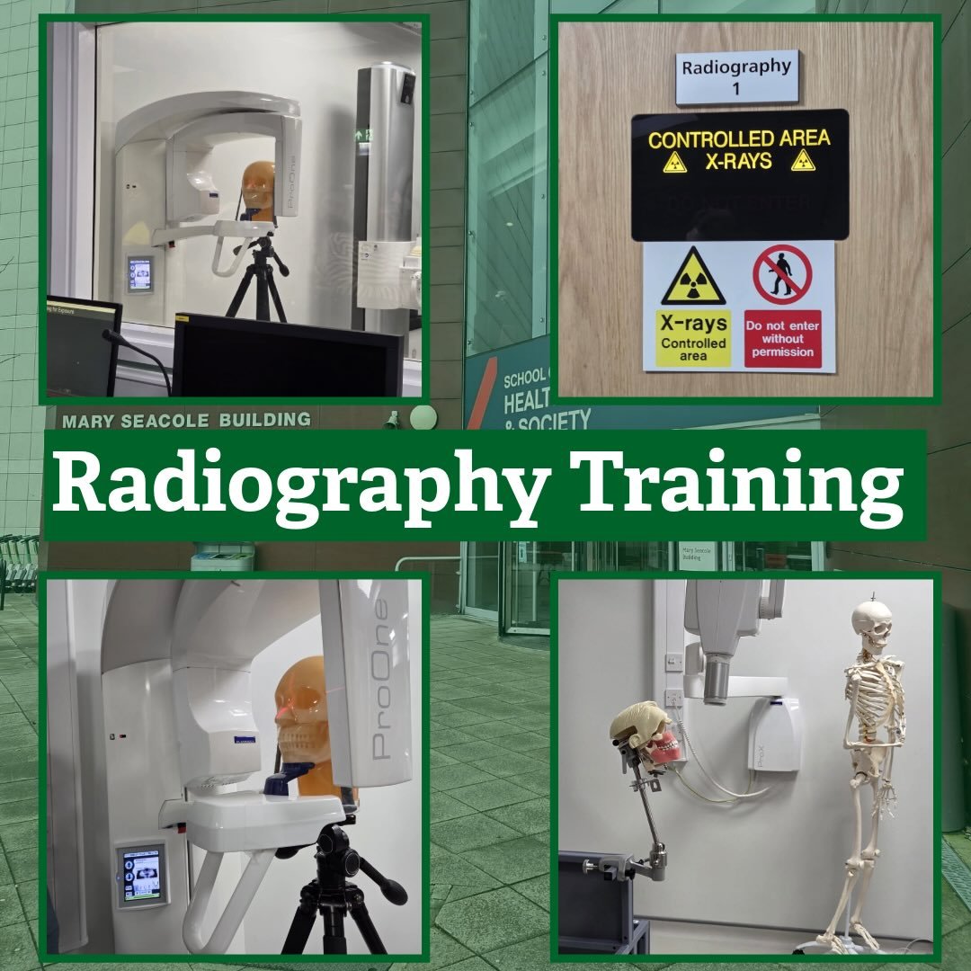 Another step forward in our staff training. Sam has completed a week of radiography training at the University of Salford to help widen her scope of practice 🩻 #radiography #xraystudent #dentaltraining #salforduniversity